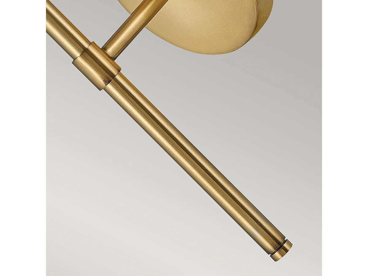 Elstead Hinkley Hollis Lampada da parete per bagno Heritage Ottone, IP44