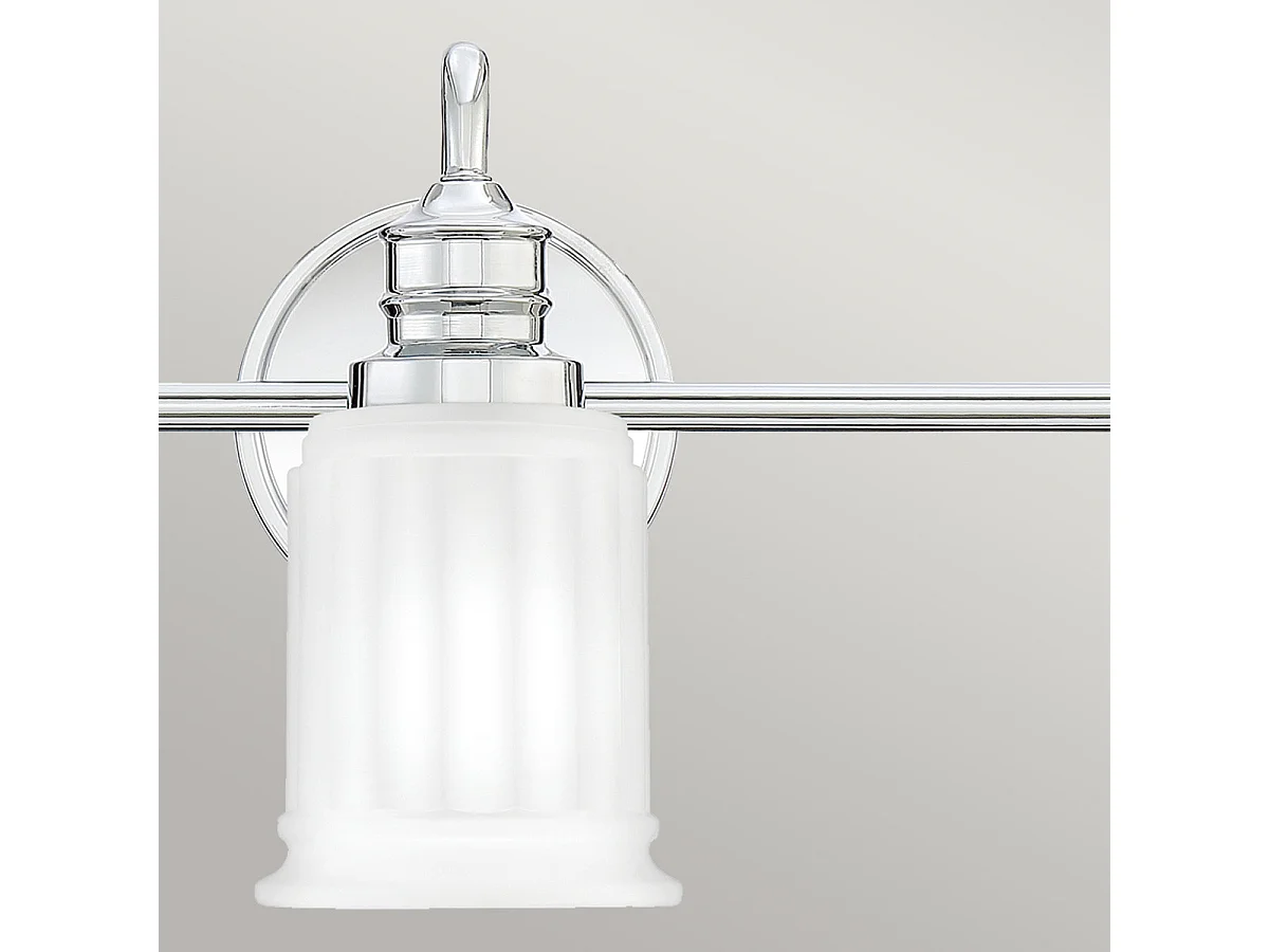 Elstead Quoizel Swell Vägglampa polerad krom, IP44