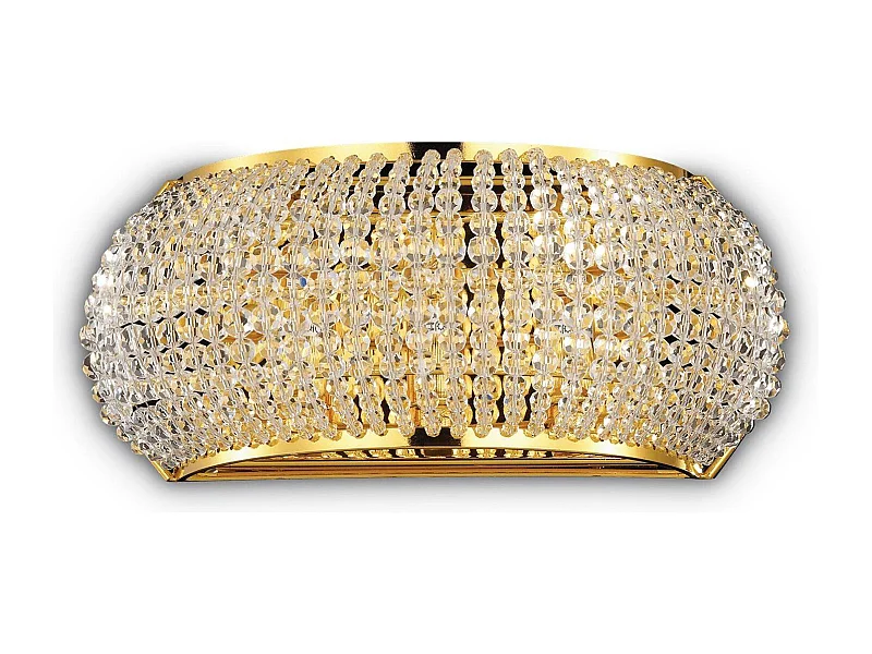 Ideal Lux Pasha' - Aplique de pared 3 luces Dorado