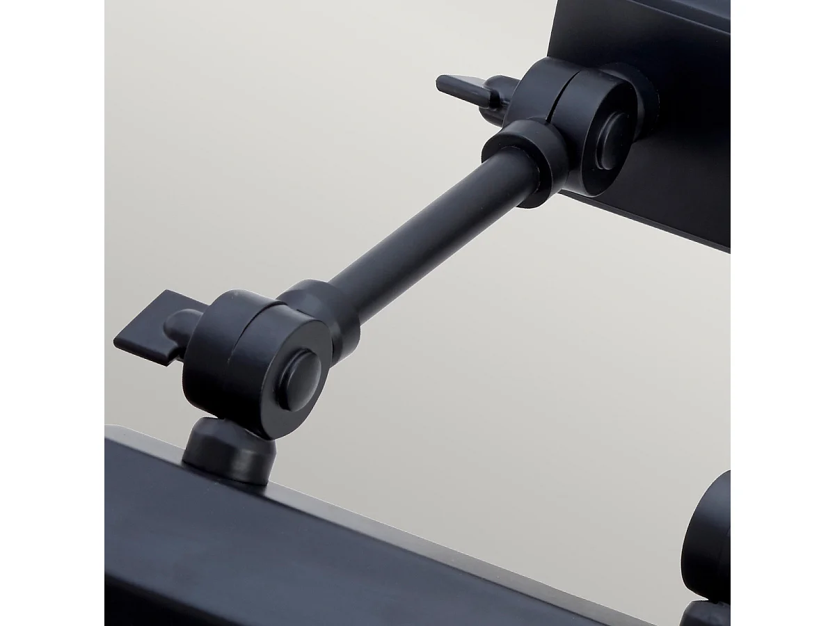 Elstead Chawton - Applique da parete 1 luce piccola nera, attacco E14