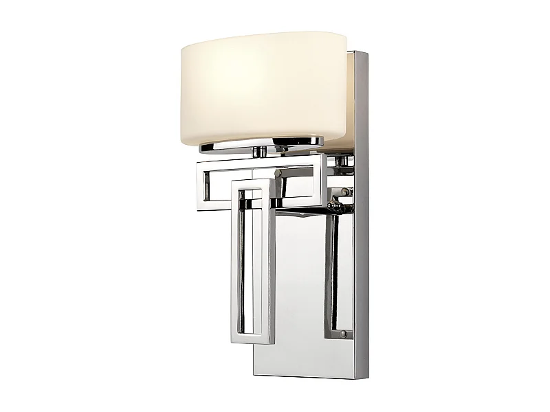 Elstead Lanza 1 ljus badrumsvägglampa polerad krom IP44, G9