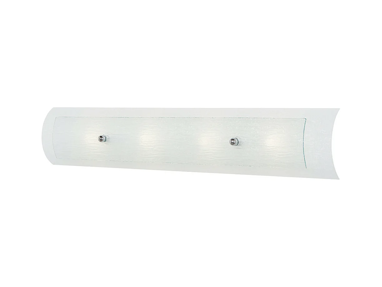 Elstead Duet Applique murale à 4 ampoules pour salle de bain, chrome poli IP44, G9