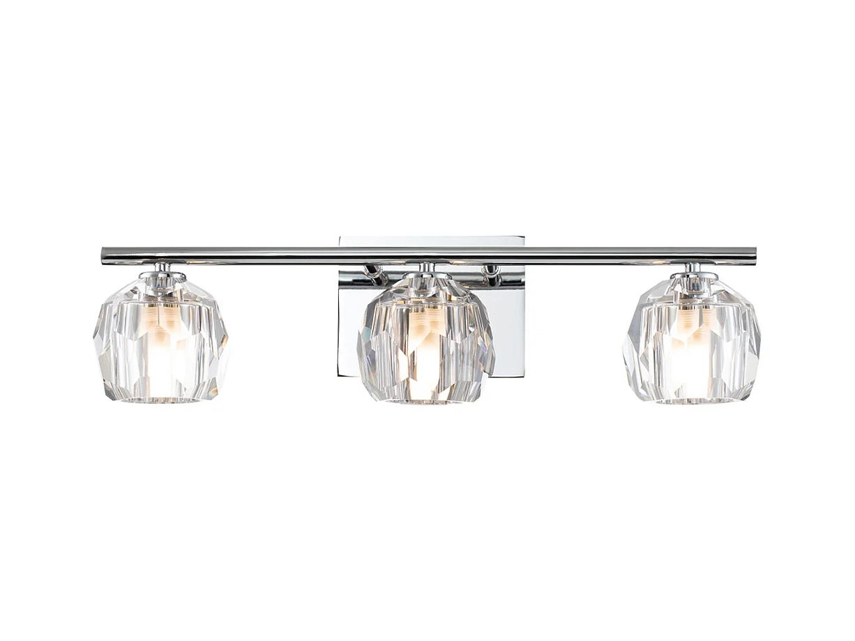 Elstead Quoizel Regalia Lampada da parete Cromo Lucido, 3000K, IP44