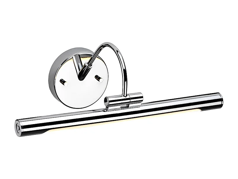 Elstead Alton LED 1 Light Small Picture Vägglampa Polerad krom