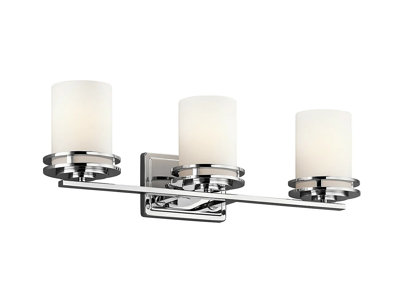 Elstead Hendrik - Applique per bagno a 3 luci Cromo lucido IP44, G9