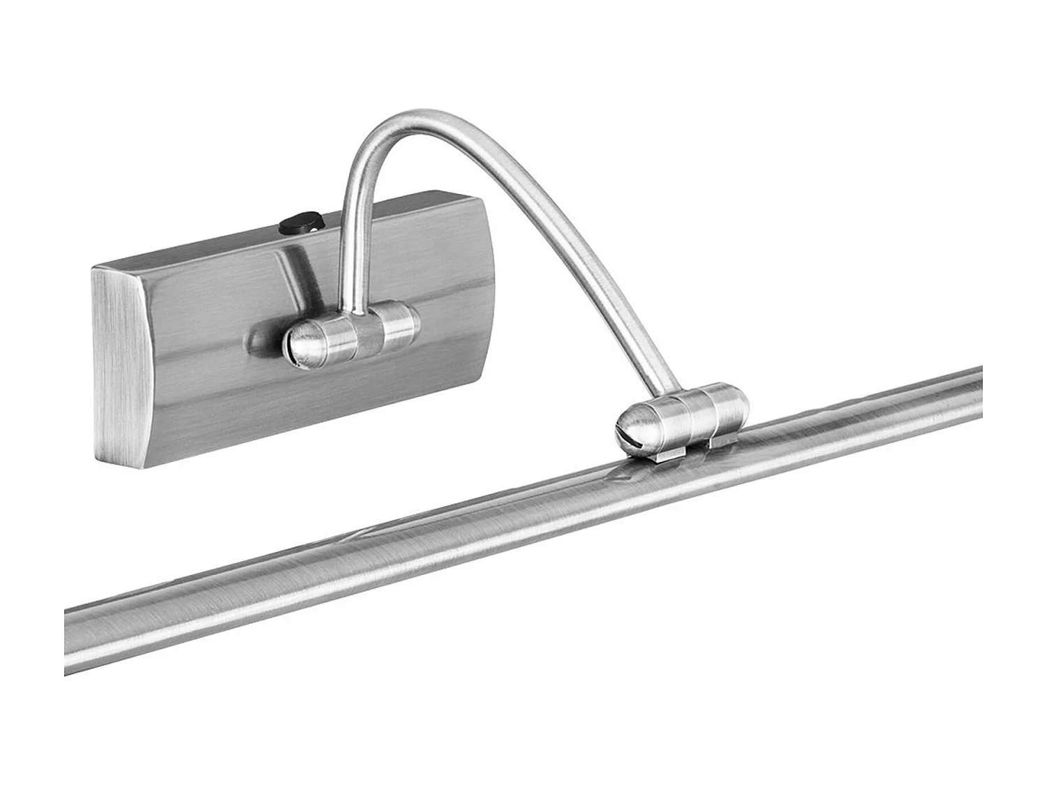 Searchlicht Picture lichts - LED Bild Wandleuchte Satin Silber