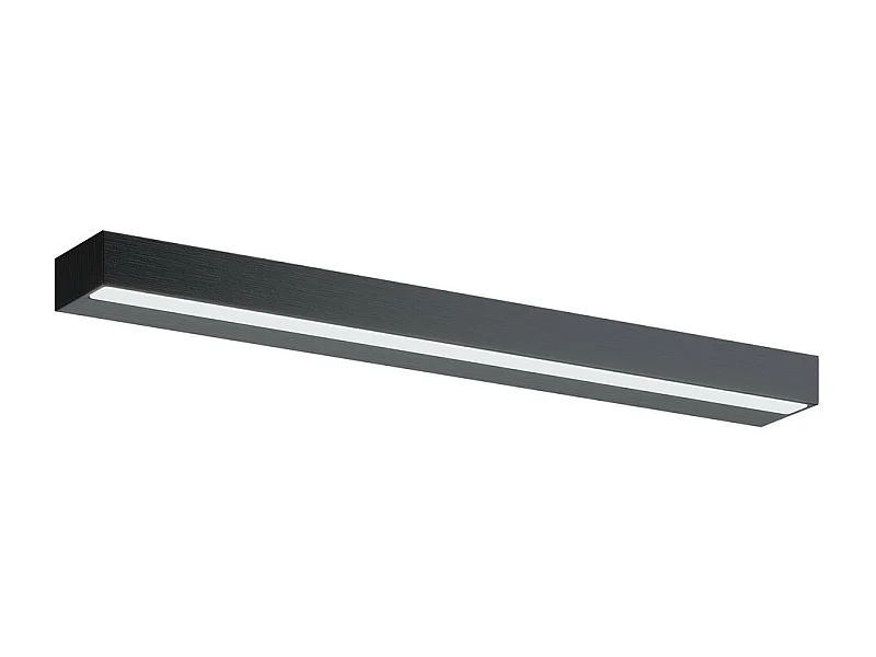 Maytoni Orion Lámpara de pared LED integrada espejo negro, 4000K