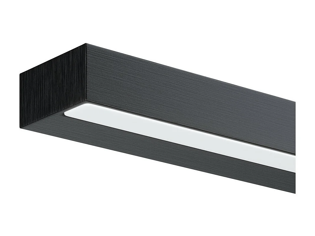 Maytoni Orion Lámpara de pared LED integrada espejo negro, 4000K