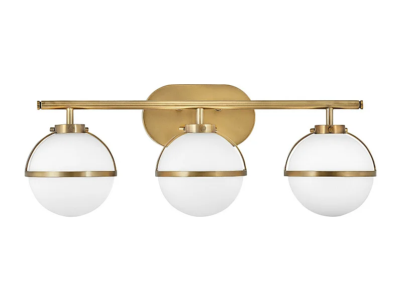 Elstead Hinkley Hollis Lampada da parete per bagno Heritage Ottone, IP44