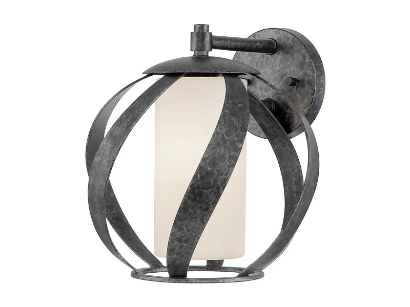 Elstead Quoizel Blacksmith Wandleuchte Altschwarz, IP44