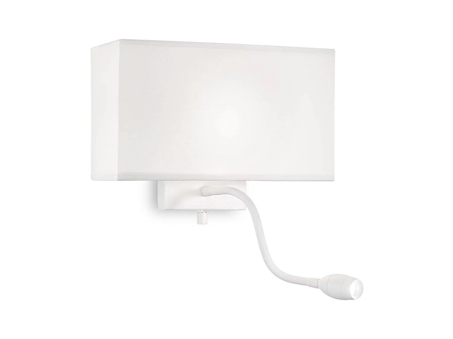 Ideal Lux Hotel - LED 2 Licht Wandleuchte Weiß