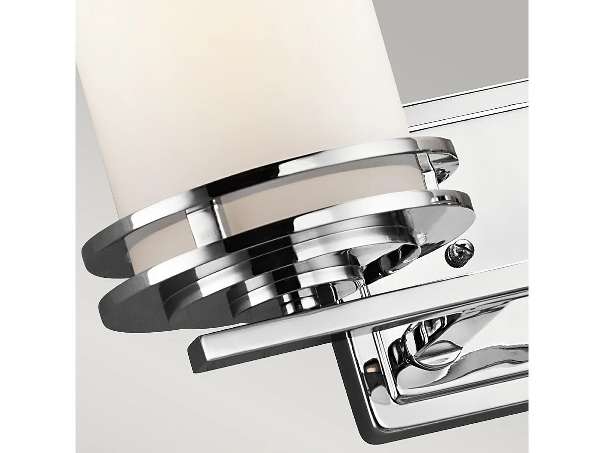 Elstead Hendrik 2 ljus badrumsvägglampa polerad krom IP44, G9