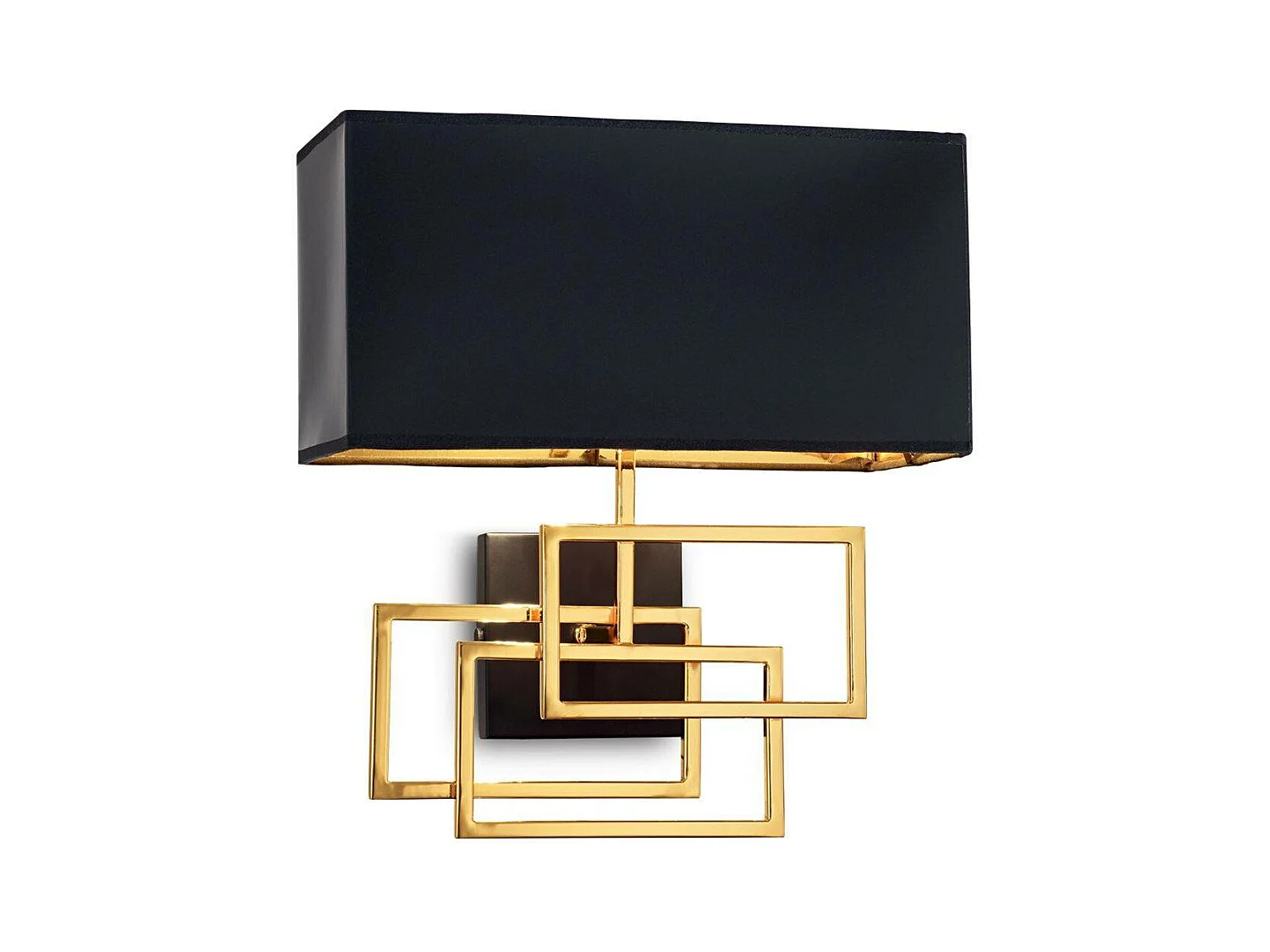 Ideal Lux Luxury - 1 Licht Wandleuchte Messing