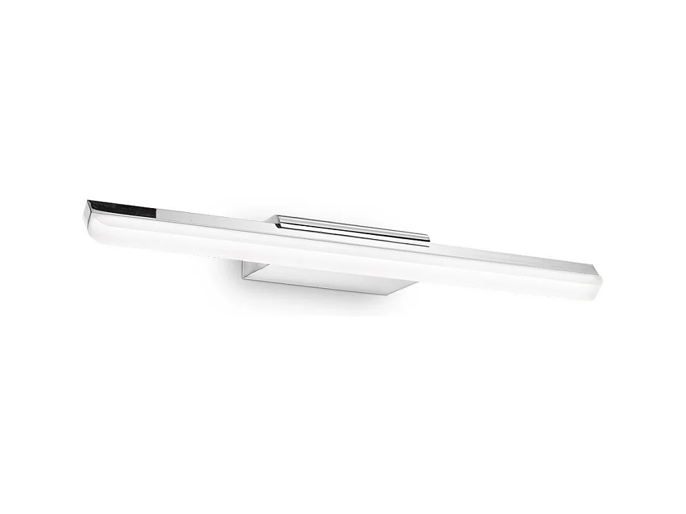 Ideal Lux Riflesso - Lámparas LED para baño grandes sobre espejo, cromadas