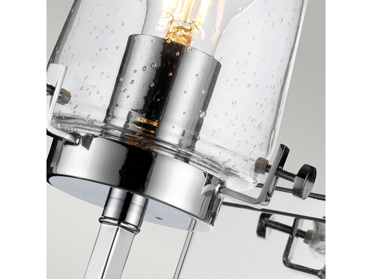 Elstead Alton 1 Licht Wandleuchte, Chrom, IP44, E27