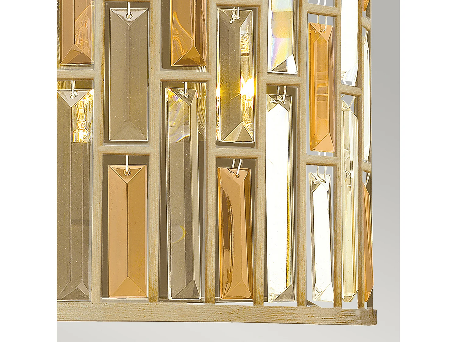 Elstead Gemma - Applique da Interno 2 Luci Foglia Argento, E14