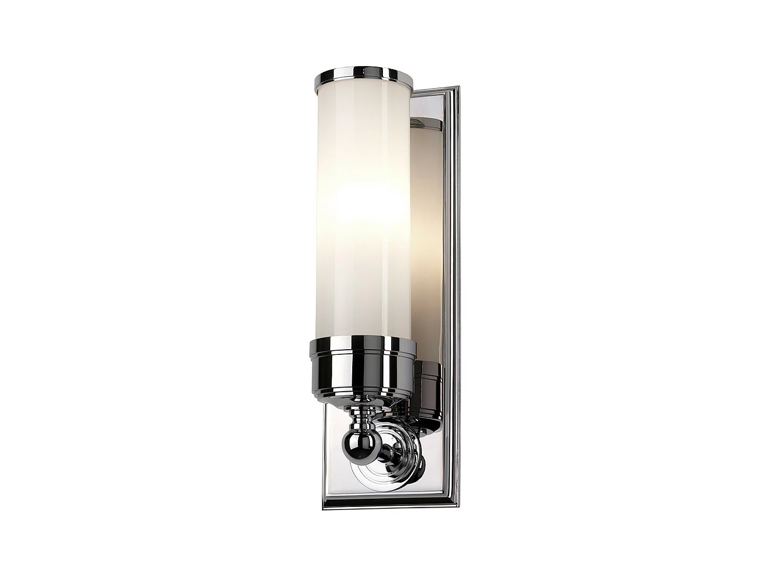 Elstead Worcester - Applique da parete per bagno 1 luce Cromo lucido IP44, G9
