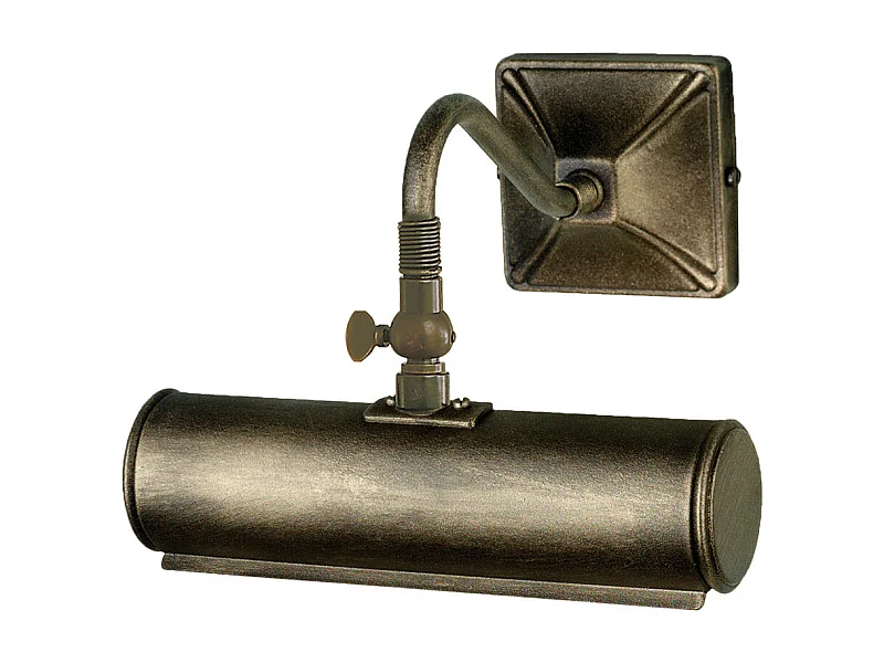 Elstead Picture Light - Applique da parete 1 luce piccola nero, oro, attacco E14