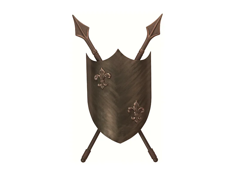 Elstead Crusader - 2 licht Up & Down Wandleuchte aus brünierter Bronze, GU10