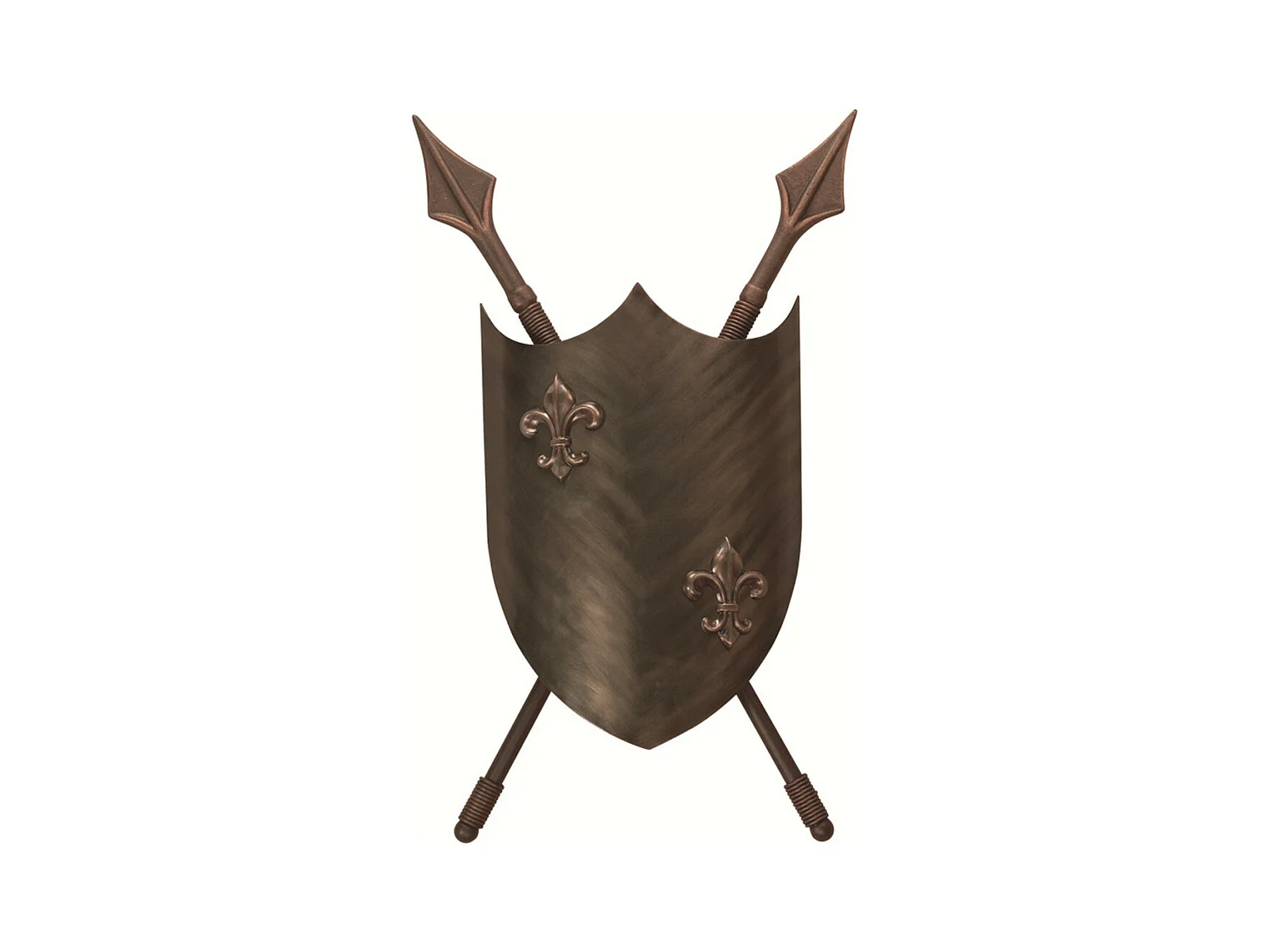 Elstead Crusader - 2 licht Up & Down Wandleuchte aus brünierter Bronze, GU10