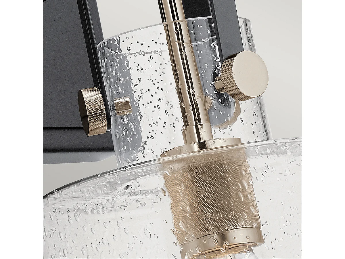 Elstead Kichler Kitner Kupol vägglampa polerad nickel