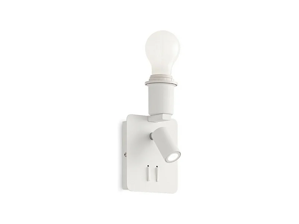 Ideal Lux GEA - Cornice per interni bianca (paralume venduto separatamente), attacco E27