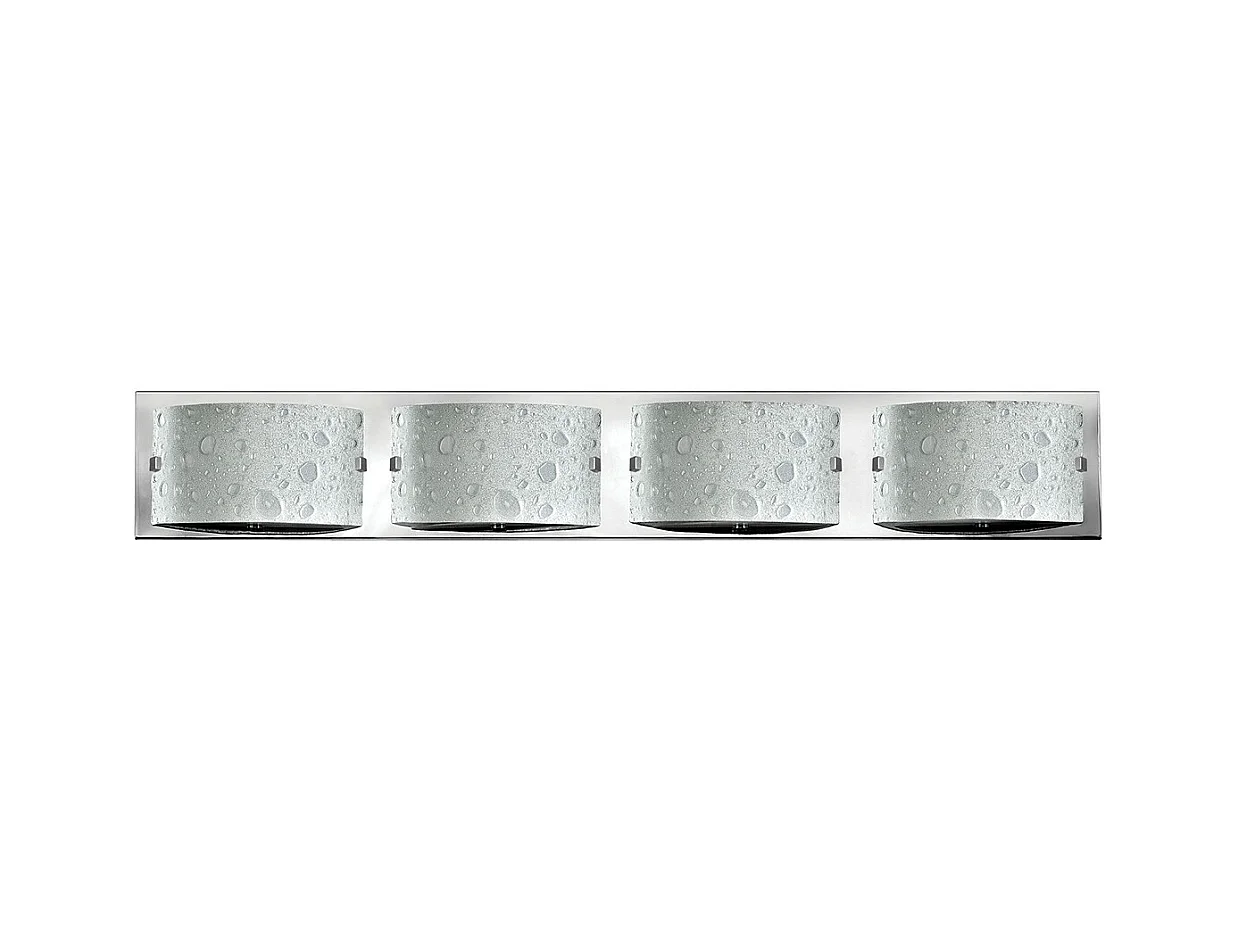 Elstead Daphne - 4 Licht Badezimmer Wandleuchte Chrom poliert IP44, G9