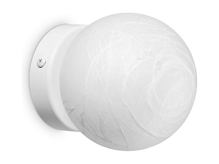 Ideal-lux- Lampada da parete Mapa Bianco AP1 d15 - | Design Concept Store