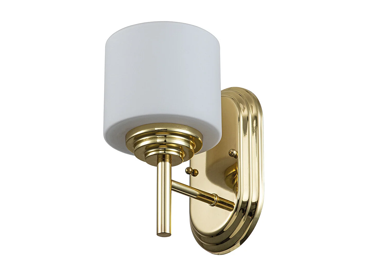 Elstead Feiss Malibu Vägglampa polerad mässing, IP44