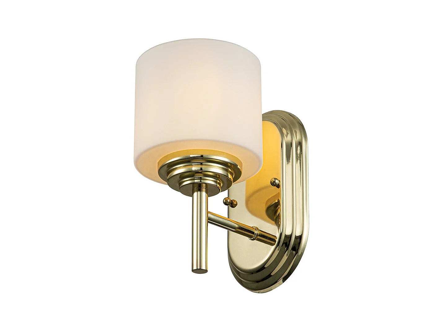 Elstead Feiss Malibu Lampada da parete in ottone lucido, IP44