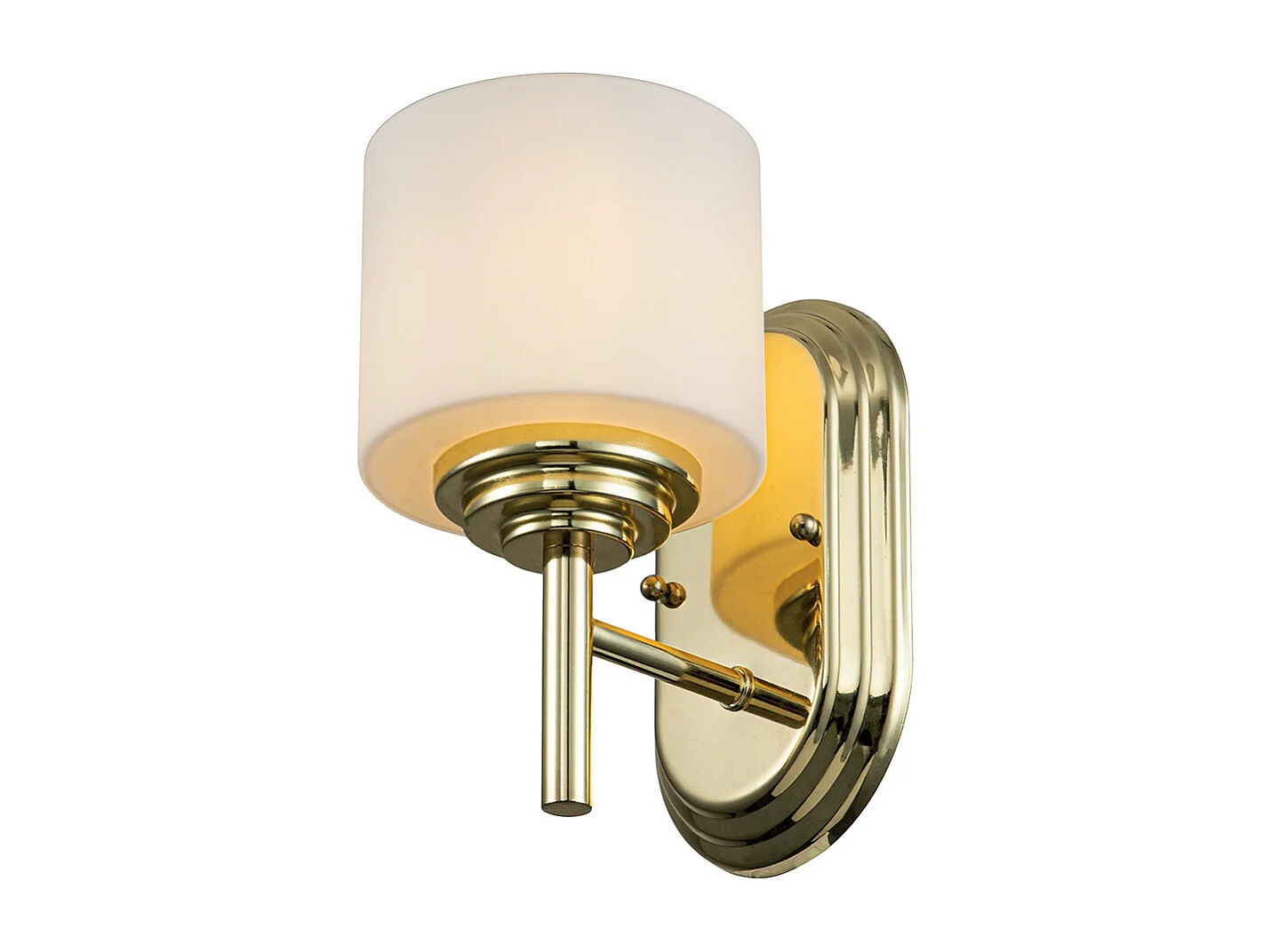Elstead Feiss Malibu Lampada da parete in ottone lucido, IP44