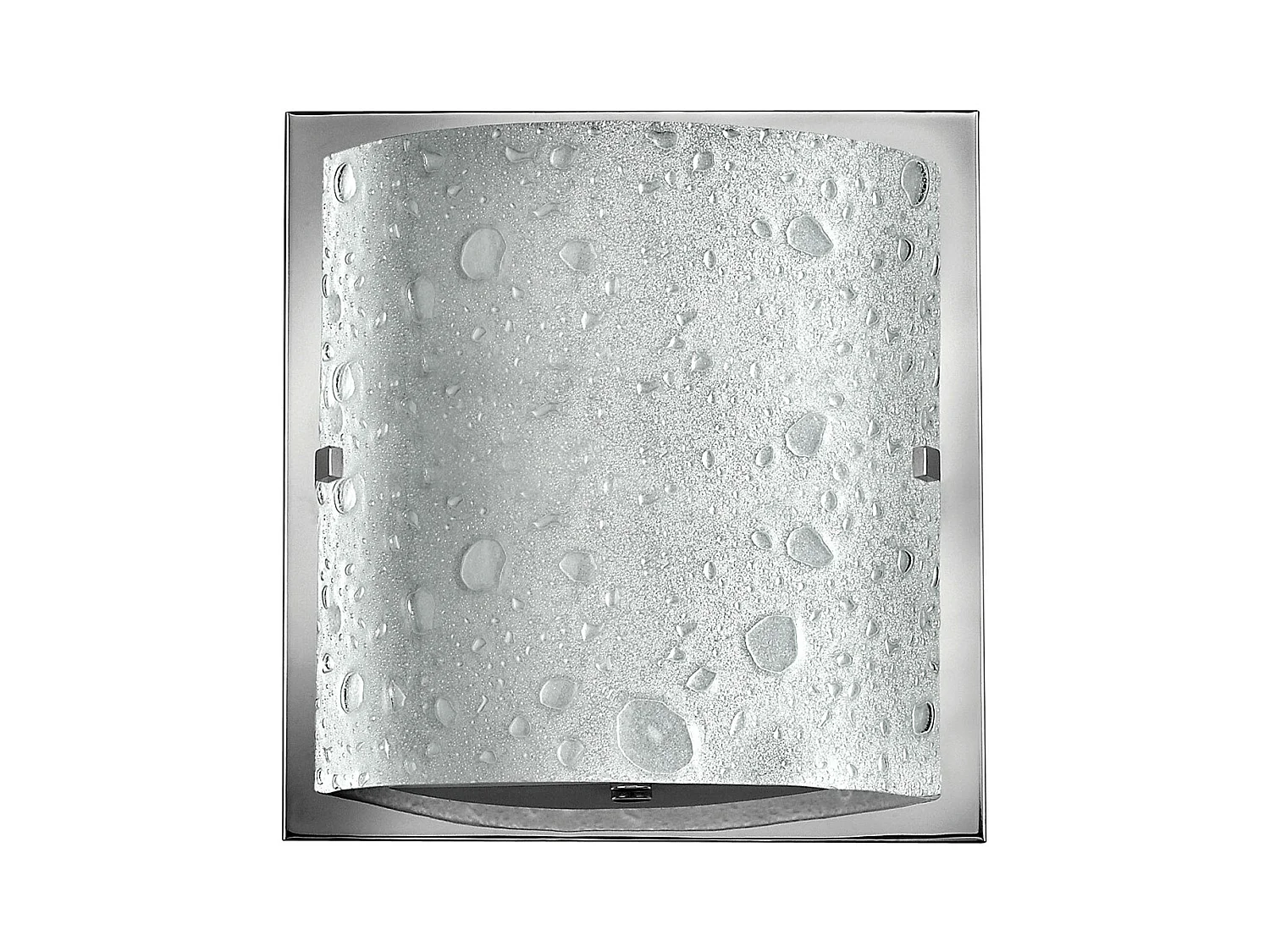 Elstead Daphne Applique murale de salle de bain à 1 lumière, chrome poli IP44, G9