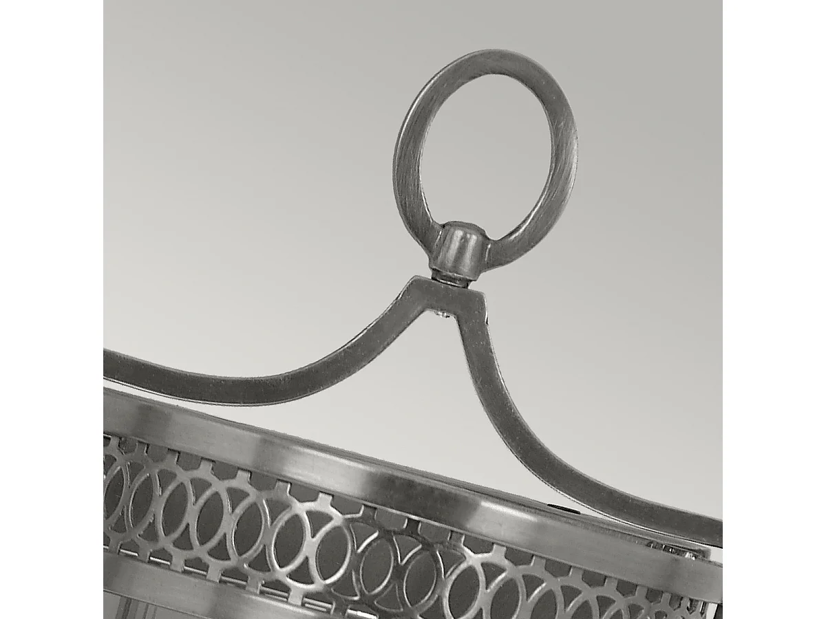 Elstead Guildhall 1 ljus inomhusljus vägglampa polerad nickel, E14