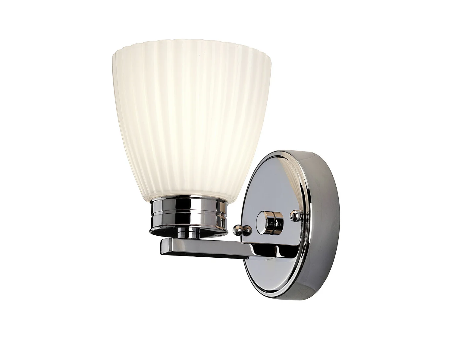 Elstead - Applique da parete per bagno 1 luce Cromo lucido IP44, G9