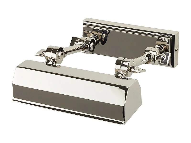 Elstead Chawton Petite Applique Murale à 1 Lumière, Nickel Poli, E14