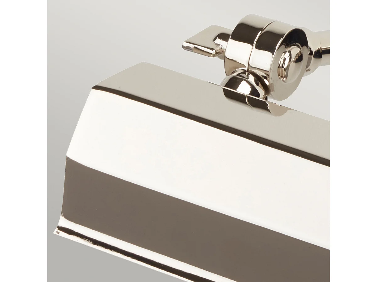 Elstead Chawton 1 Ljus liten bild Vägglampa polerad nickel, E14