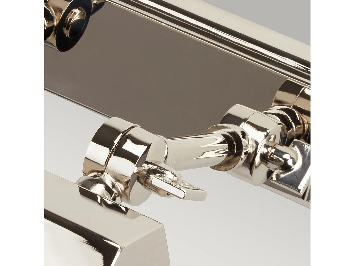 Elstead Chawton - Applique da parete piccola 1 luce nichel lucido, E14