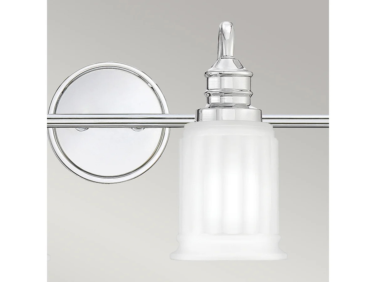 Elstead Quoizel Swell Wandleuchte Chrom poliert, IP44