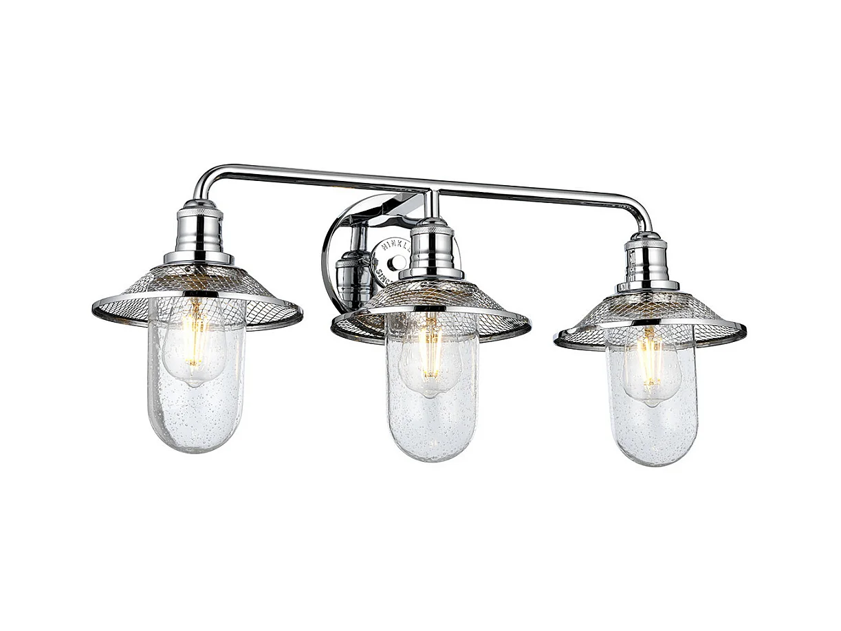 Rigby Lampada da parete Hinkley 3 luci cromata lucida IP44