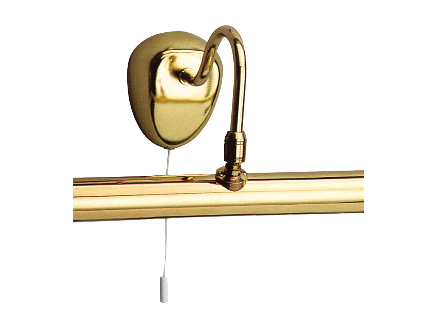 Searchlicht Picture lichts - Bildwand 2 Licht poliertes Messing, E14