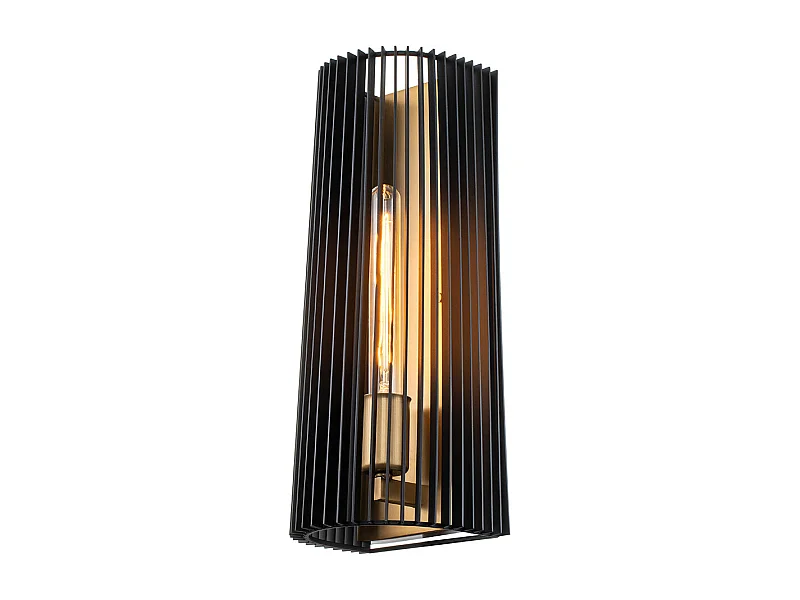 Elstead Kichler Linara Applique Noire & Laiton Naturel