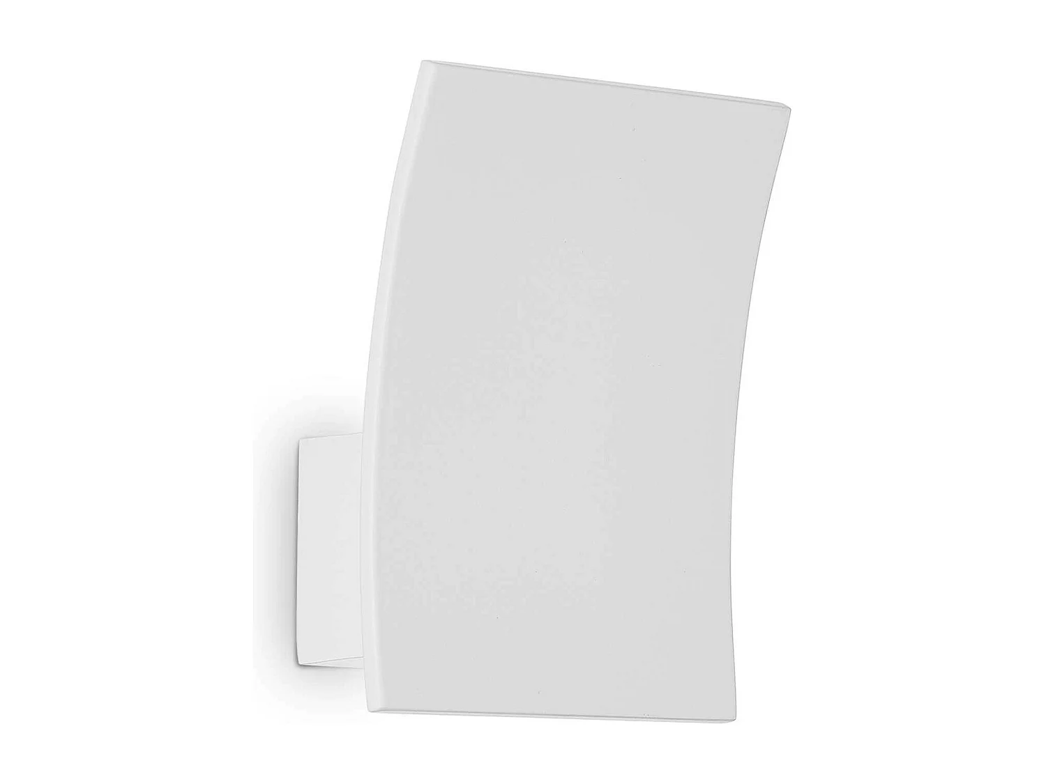 Ideal Lux Fix Applique murale d'intérieur LED à 1 lumière, blanc