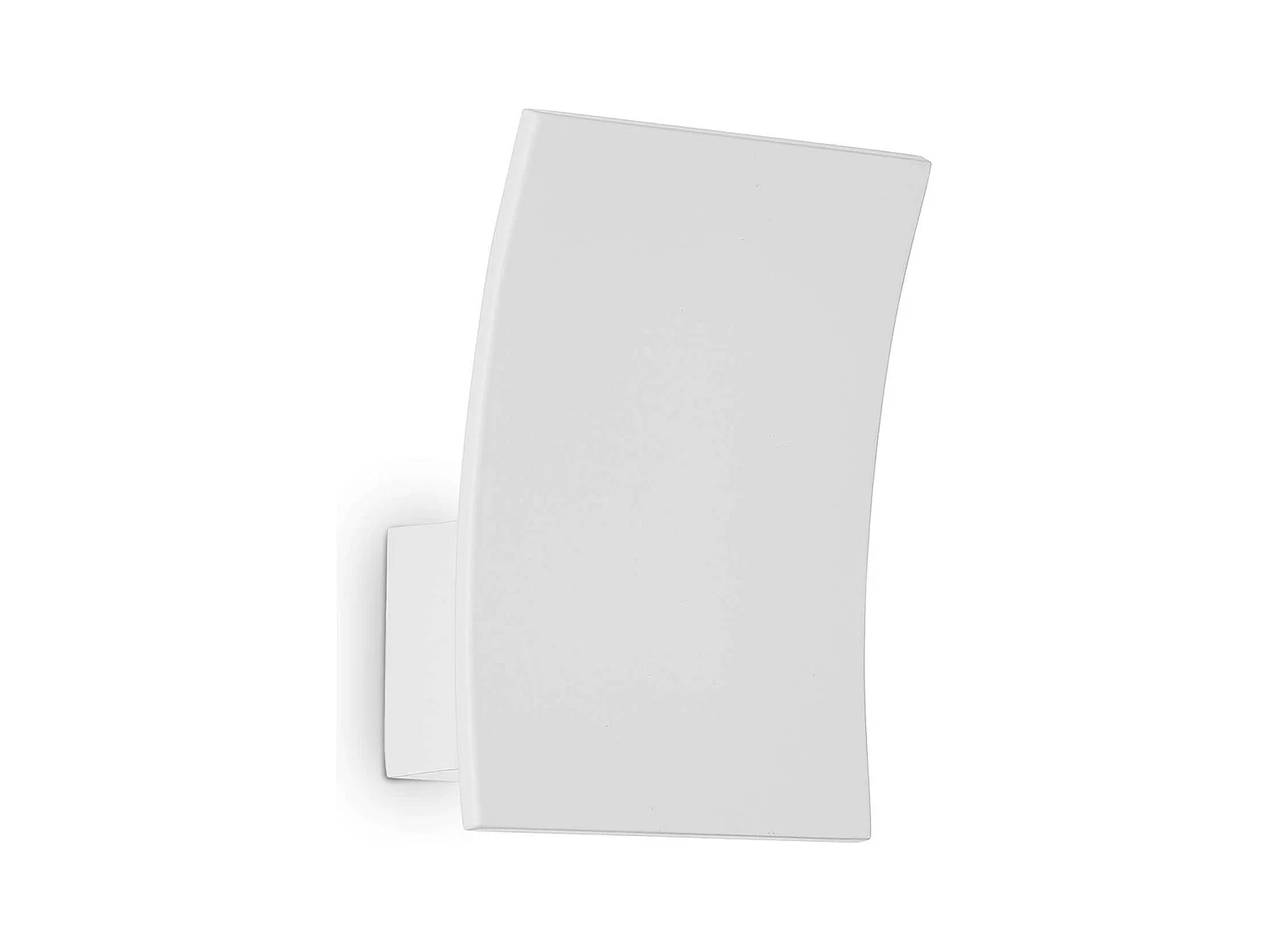 Ideal Lux Fix Applique murale d'intérieur LED à 1 lumière, blanc