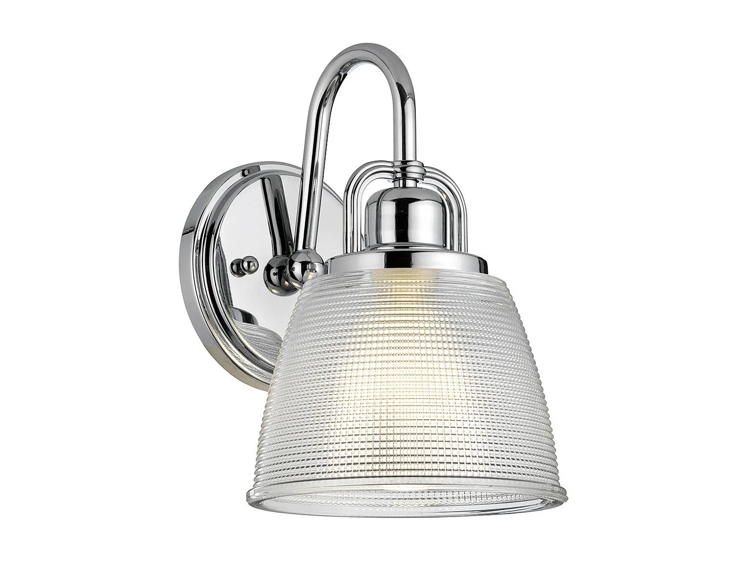 Elstead Dublin 1 licht Wandleuchte, Chrom poliert, Chrom poliert, IP44, G9