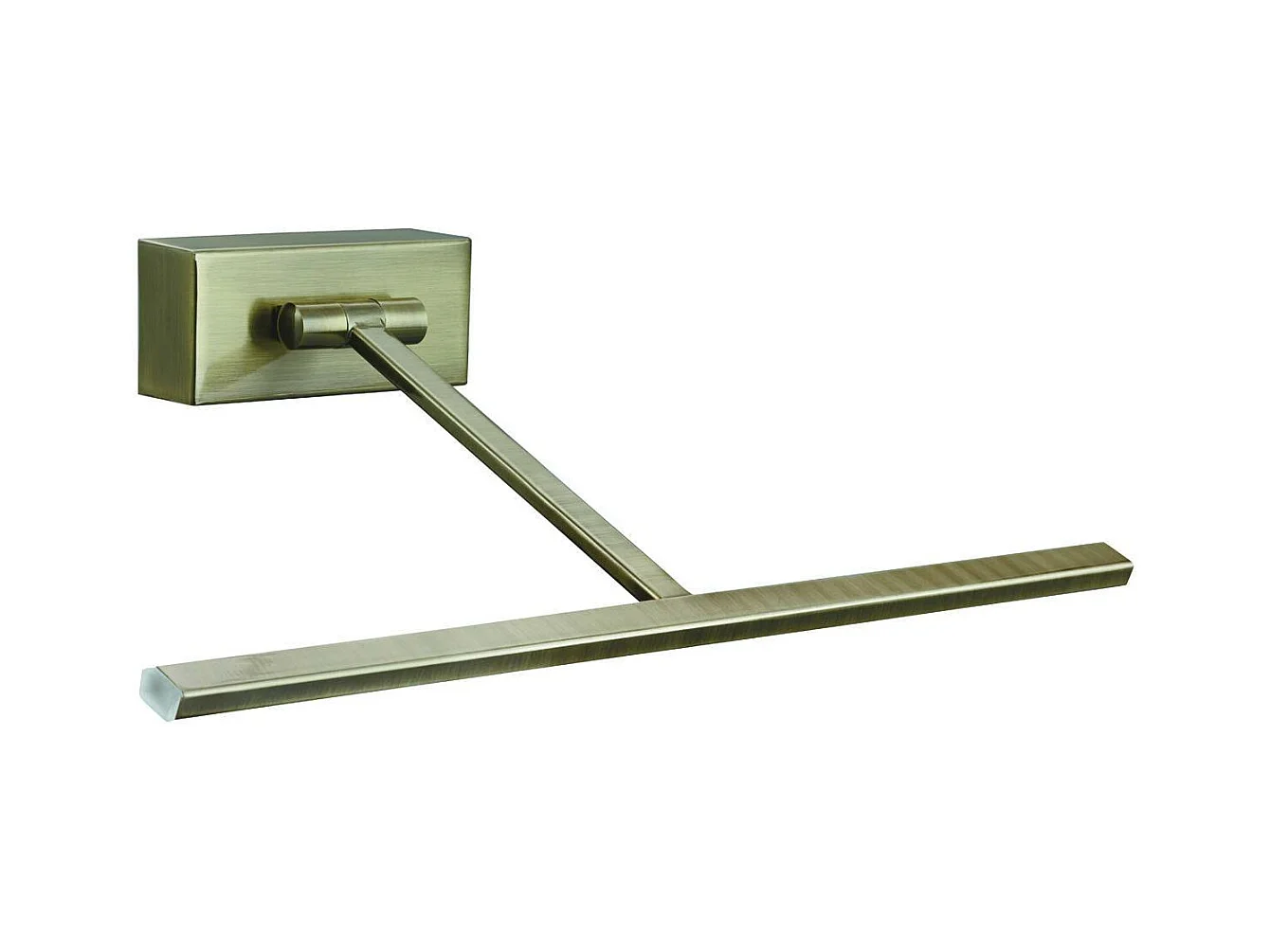 Searchlicht Picture lichts - LED 7 Licht verstellbare Bildwandleuchte Antik Messing