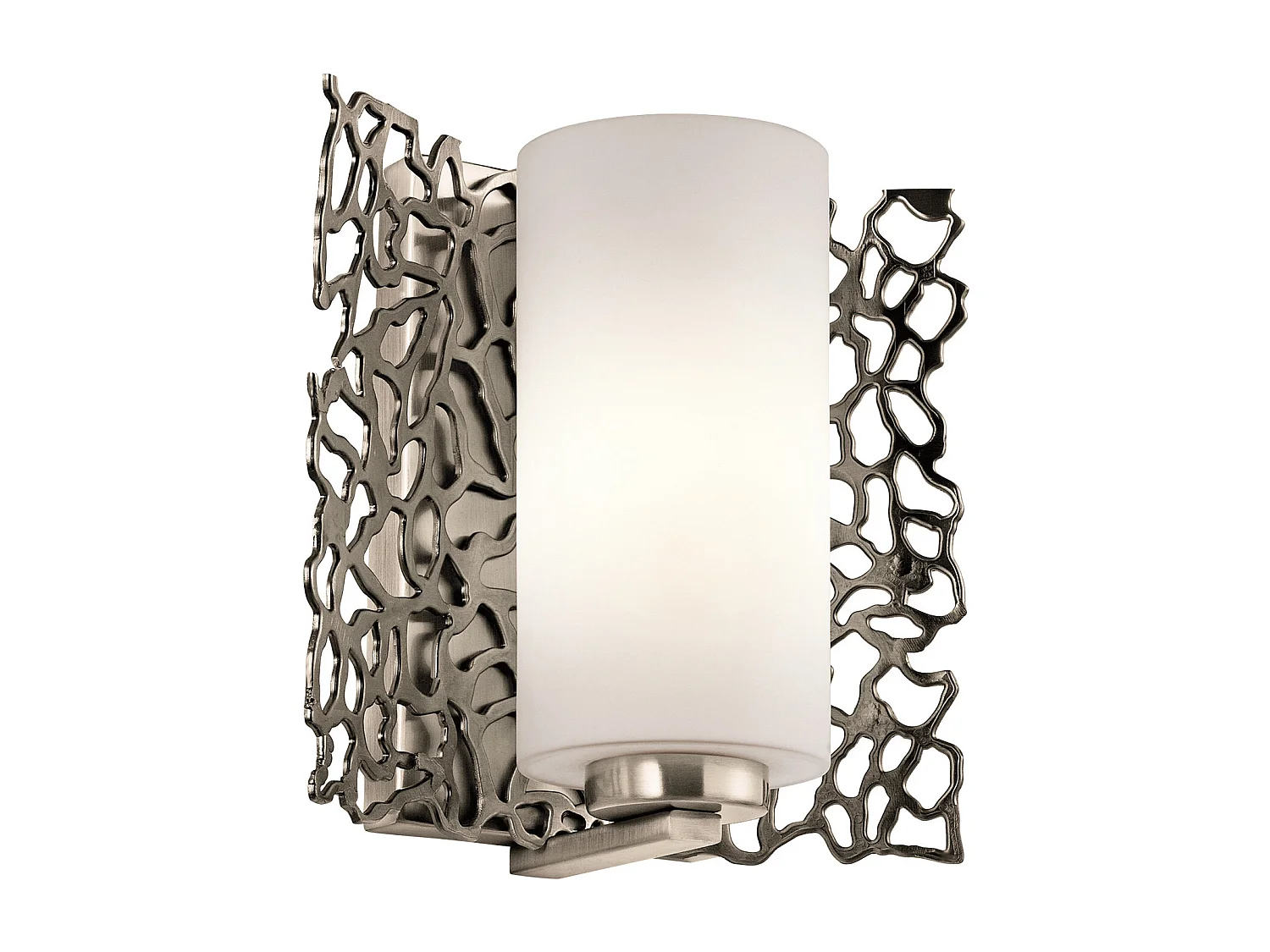 Elstead Coral - Applique 1 Luce Argento, E27