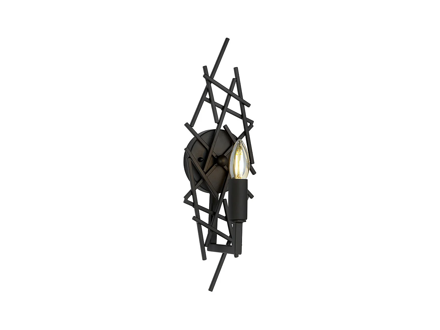 Taiko 1 Licht Wandleuchte Olde Bronze