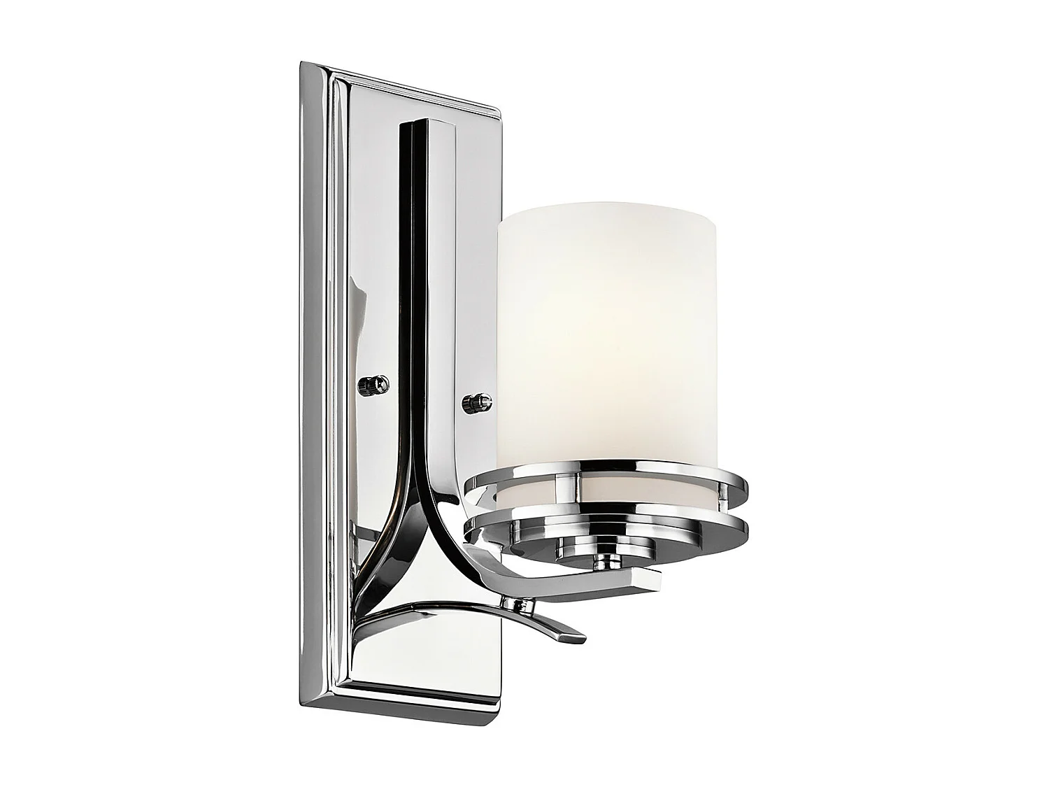 Elstead Hendrik 1 ljus badrumsvägglampa polerad krom IP44, G9