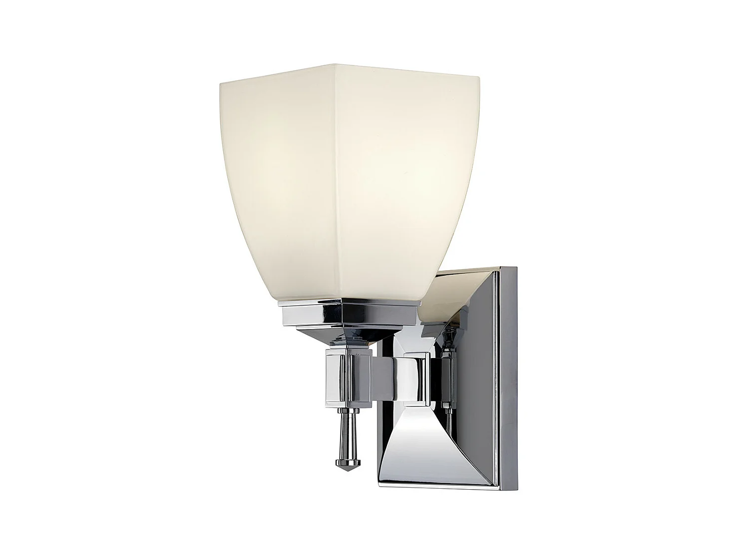Elstead Shirebrook - Applique da parete per bagno 1 luce Cromo IP44, G9