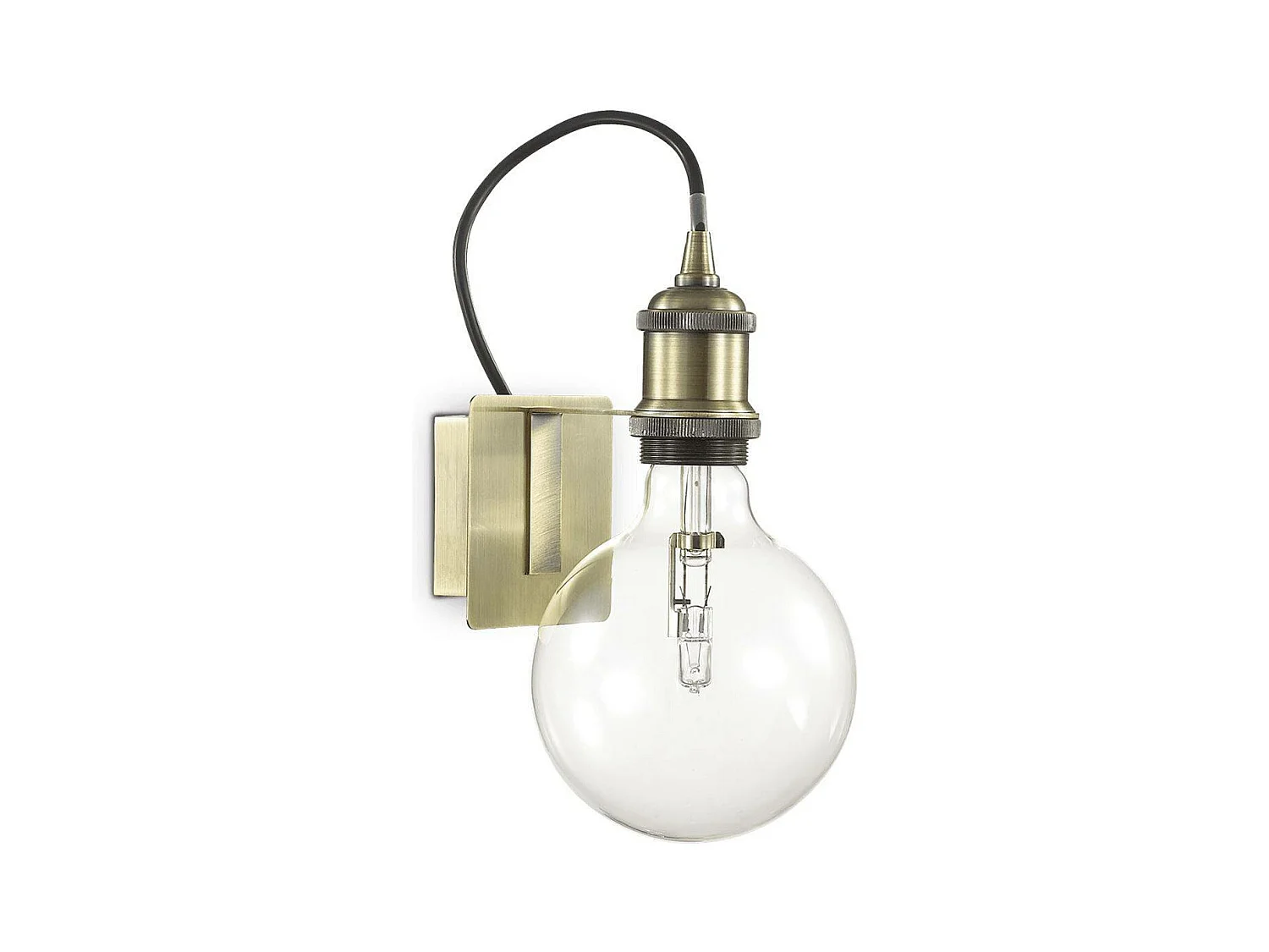 Ideal Lux Frida - 1 Licht Wandleuchte brüniert Finish